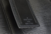 Keepall 60 in Noir Epi Leather
