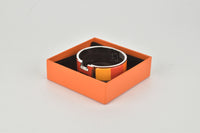 Rainbow Orange Enamel Wide Clic Clac H PM Bracelet