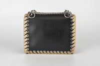 Kan I Whipstitch Mini Bag in Black/Cream