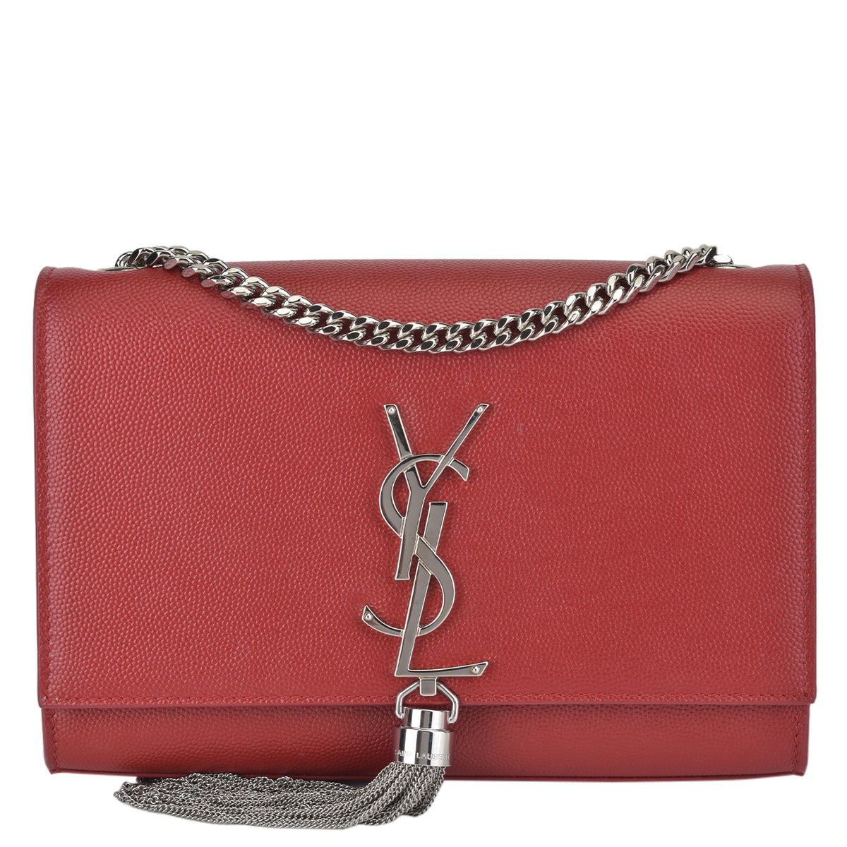 YVES SAINT LAURENT Small Kate Tassel Leather Crossbody Bag Teal - 15%