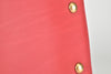 Monogram Sederhana Chyc Cabas berwarna Merah