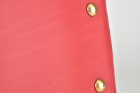 Monogram Sederhana Chyc Cabas berwarna Merah
