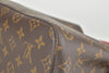 M44021 Monogram Coquelicot NéoNoé MM Bucket Bag