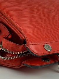 Epi Leather Brea Red MM Bag