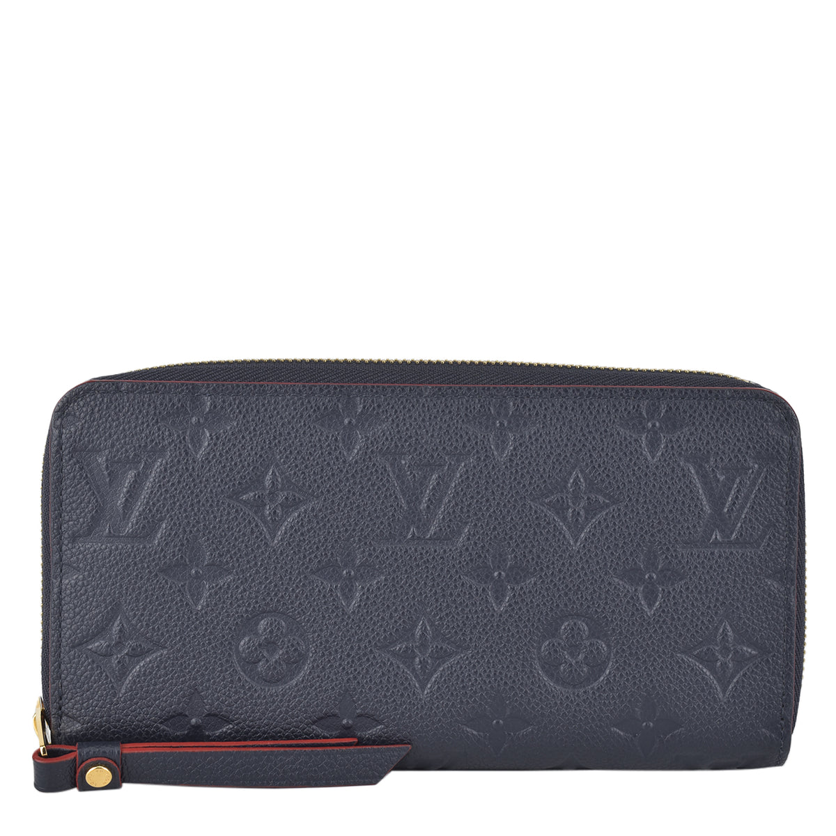 Louis Vuitton Bleu Infini Monogram Empreinte Leather Phone Case Louis  Vuitton