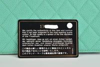 Mint Suede Caviar Classic Long Bi-Fold Flap Wallet SHW