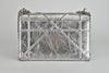 Beg Kepak Diorama Sederhana Kulit Lambskin Besi Logam Perak