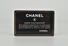 Pemegang Kad Chanel 19 Quilted Kulit Kambing Metalik Emas 20B