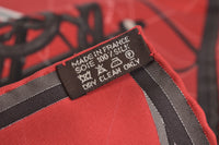 90cm Red Silk Projet De Voiture Petit-Duc Bateau Scarf