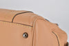 Tan Leather Duffle Bag