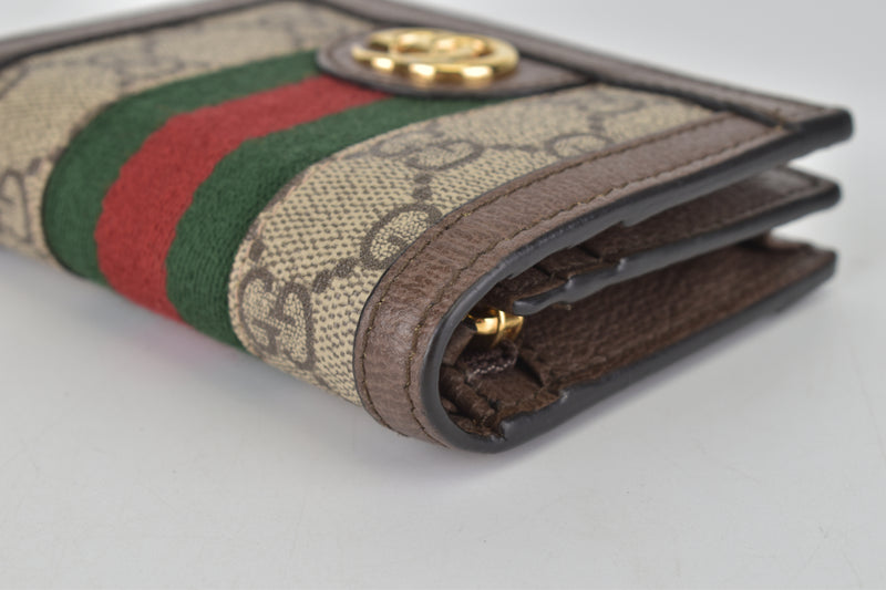 523155 GG Ophidia Card Case Wallet