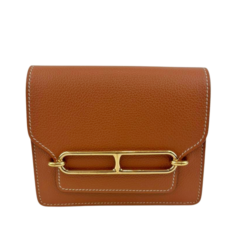 Roulis Slim Wallet in Gold GHW