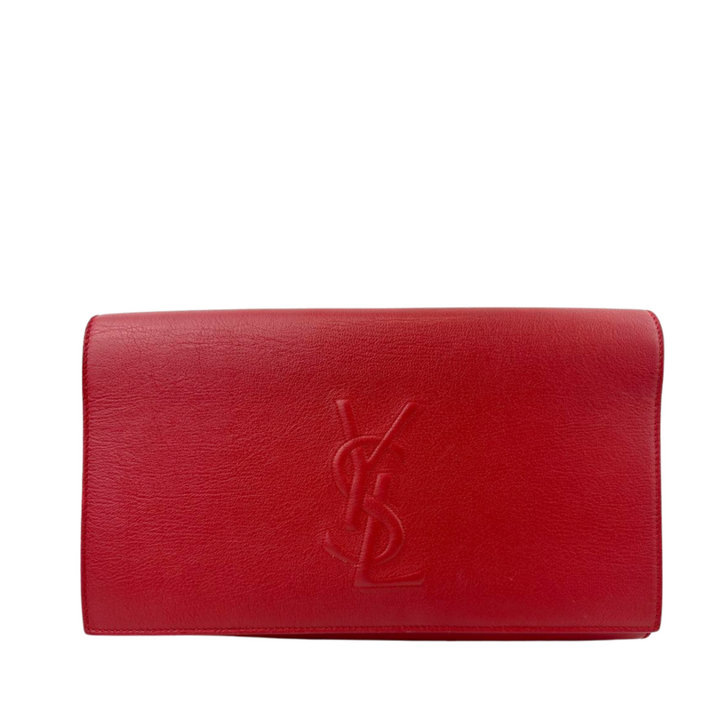 Belle Du Jour Clutch Red
