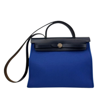 Herbag 31 Bleu Electrique / Bleu Indigo in Toile PHW