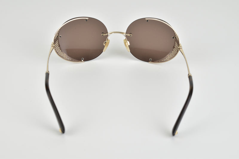 VA2003 300373 52 Light Gold Sunglasses