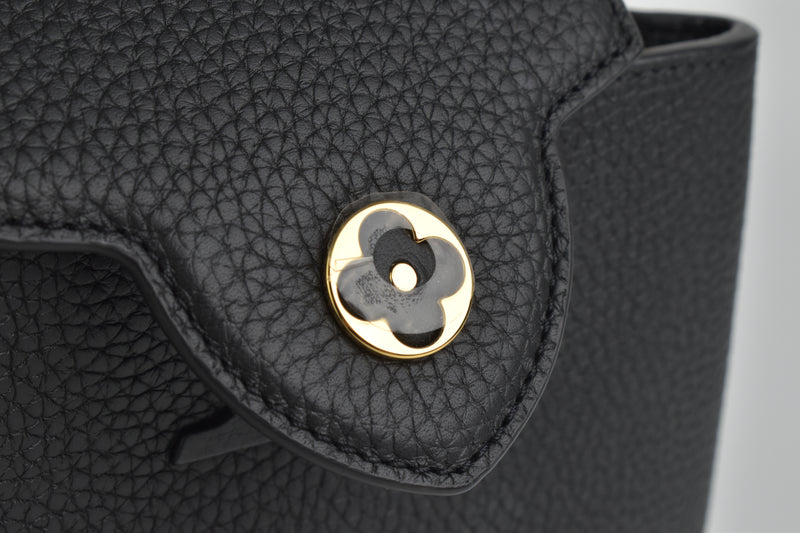 M56071 Noir Taurillon Capucines Mini Beg Pemegang Atas