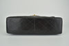 Vintage Jumbo Flap Black Lambskin 24k GHW
