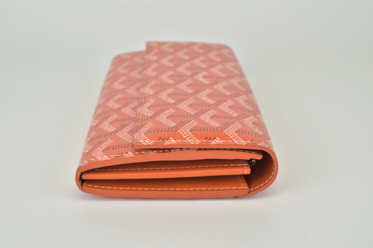 Varenne Orange Long Wallet