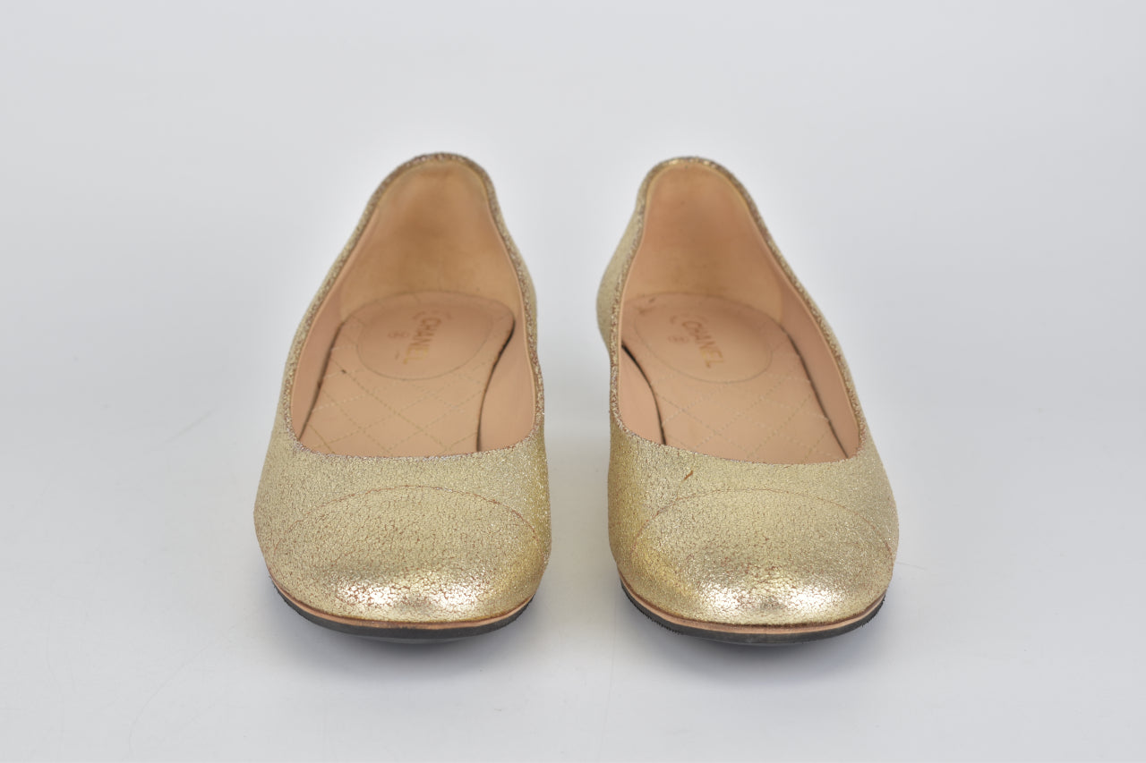 G30635 Pumps in Gold Metallic Size 37.5