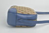 GG Canvas Bree Mini Crossbody Bag (Blue)  449413