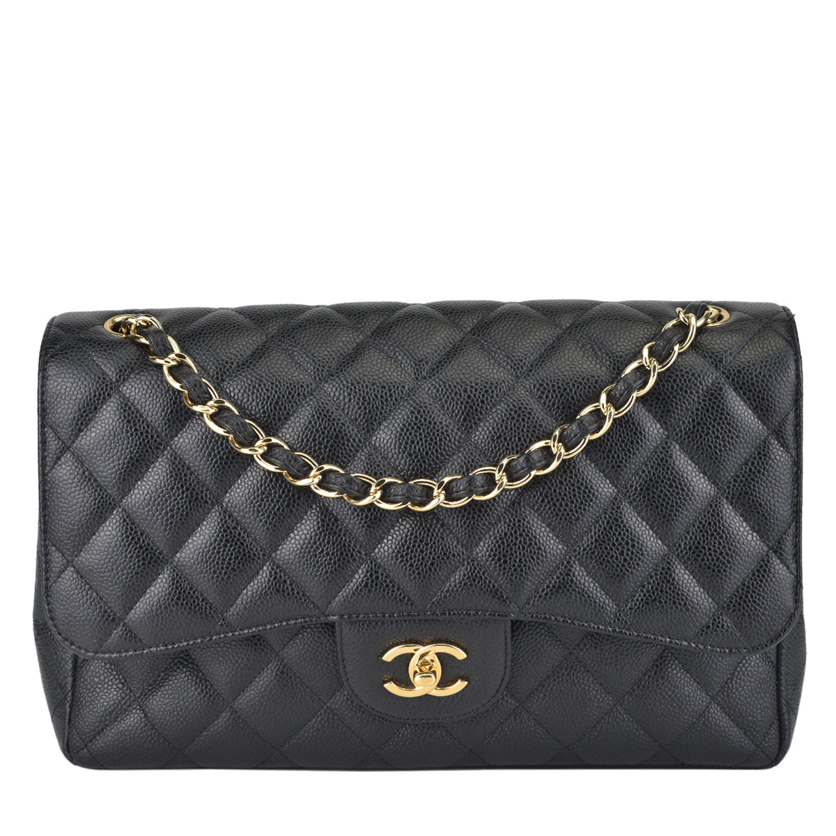 Chanel Camera Bag Small, Iridescent Yellow Caviar Leather with Gold  Hardware, Preowned in Dustbag