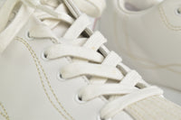 Envol Femme White Goatskin Suede Leather Sneakers&nbsp;