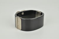 16B CC Black Cuff Bracelet in Black