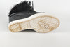 Lorenz 75 TR Donna Fur Embossed Croc Sneakers in Black