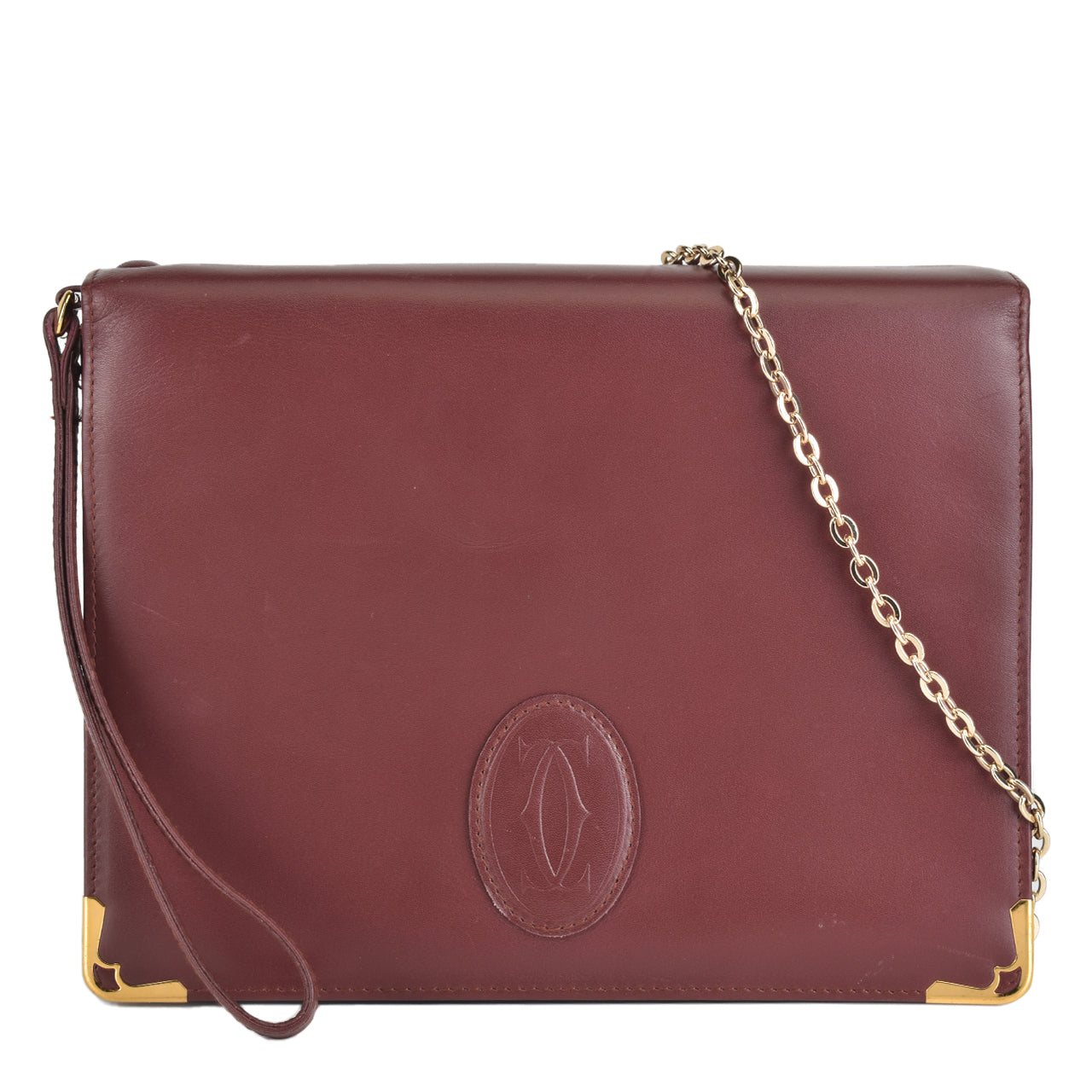 Burgundy wristlet store