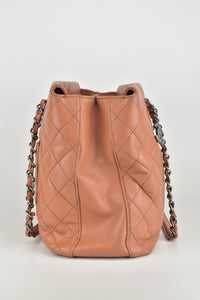 City Shopping Tote in Brown Caviar RHW