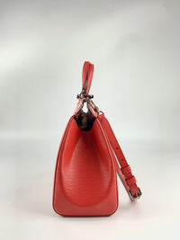 Epi Leather Brea Red MM Bag