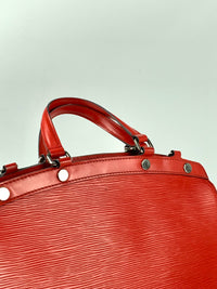 Epi Leather Brea Red MM Bag