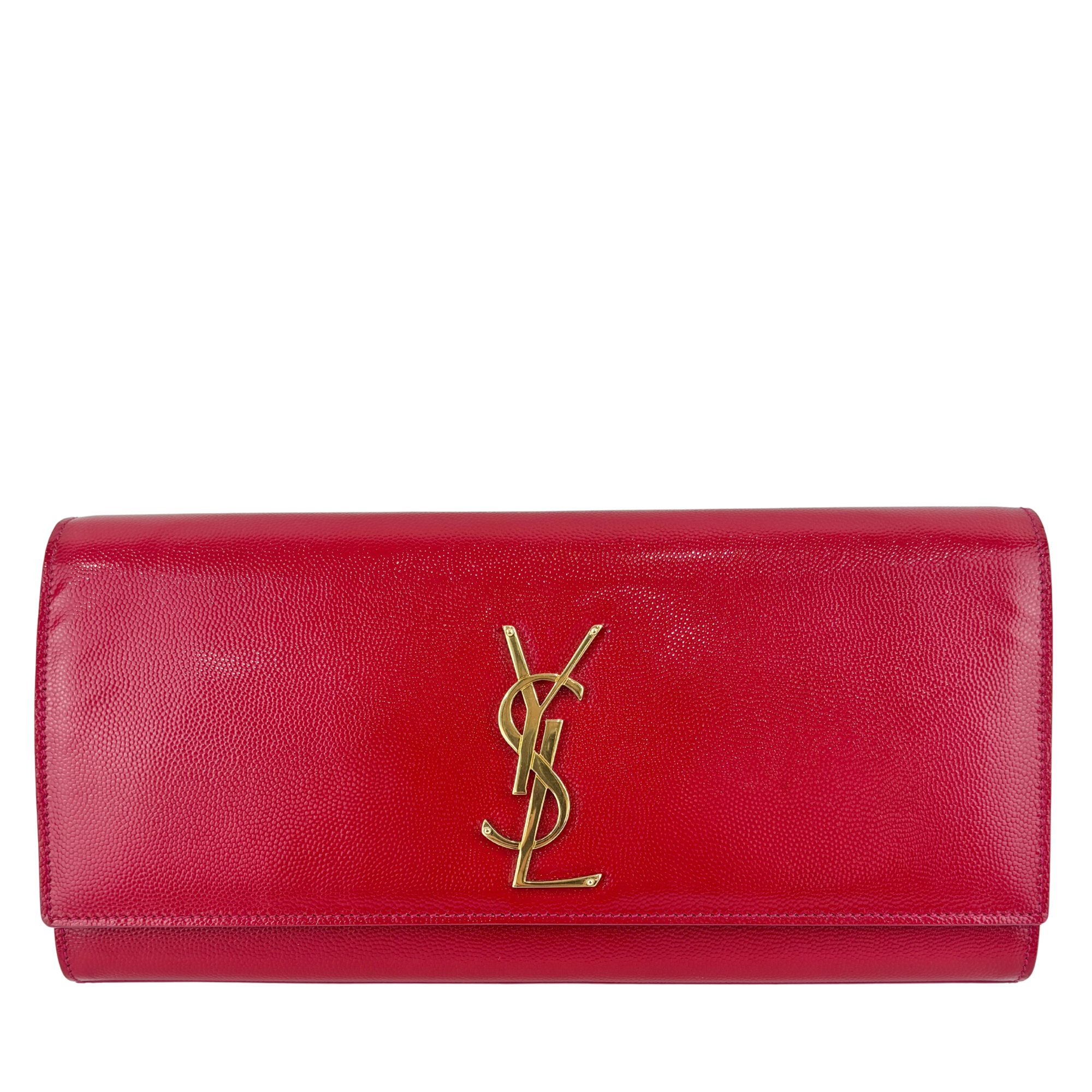 326079 Classic Cassandre Clutch Red Patent Leather