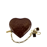 Heart Coin Purse Monogram Vernis