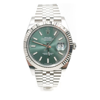 Datejust 41 Mint Green Index Jubilee
