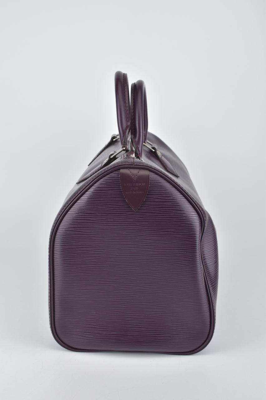 Louis Vuitton Cassis Epi Speedy 35 Bag – Bagaholic