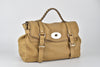 Brown Leather Oversized Alexa Satchel Bag