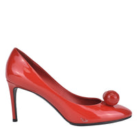 1A0TIK Red Patent Leather Betty Pumps
