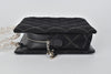 2017 Collection Black Tweed Clear Lucite Bag