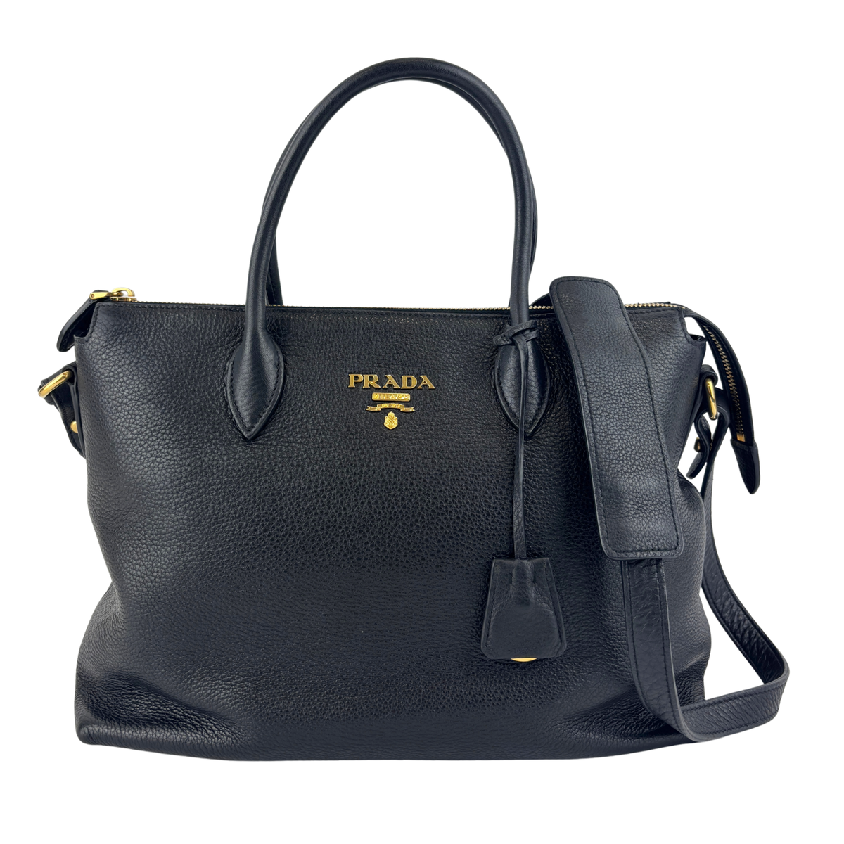 1BA063 Vitello Phenix Nero - Glampot