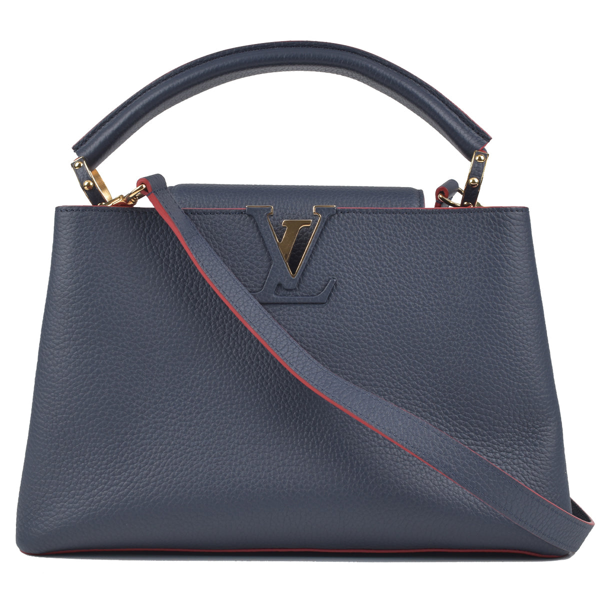 Louis Vuitton Artsy Navy Blue - 3 For Sale on 1stDibs