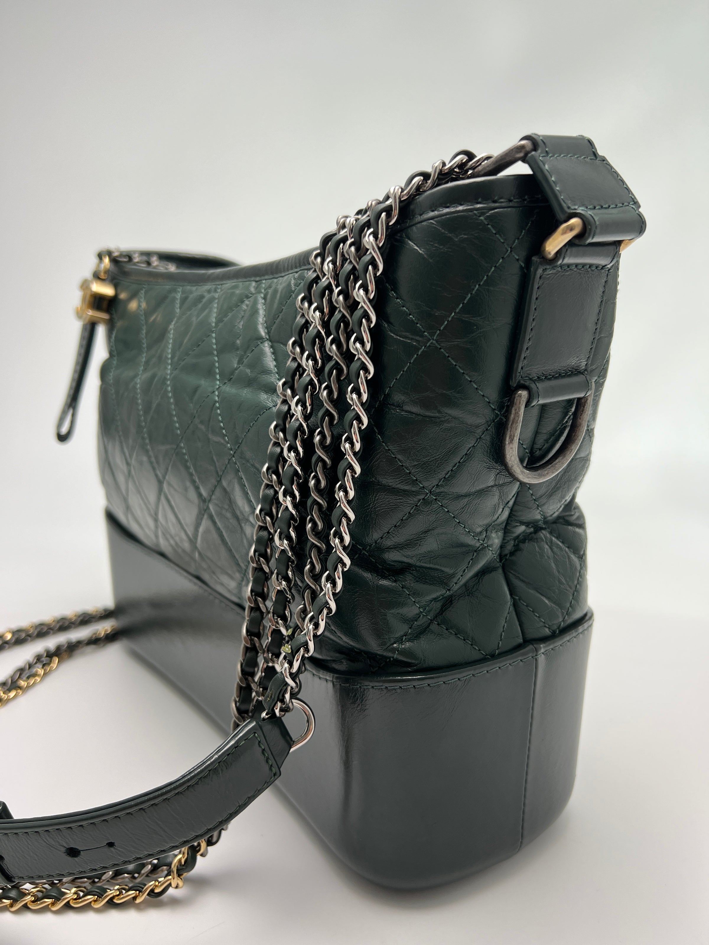 Gabrielle Medium Hobo Bag in Green (Fall 2018) – Glampot