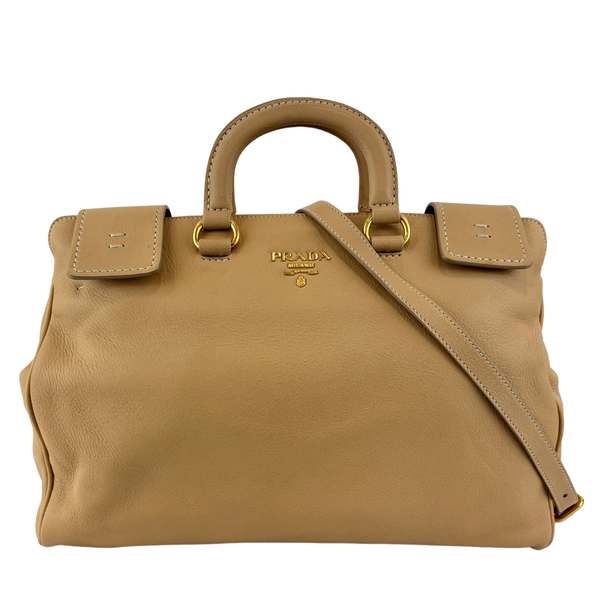 BN2060 Cervo Shopping Tote in Sabbia (Deerskin)