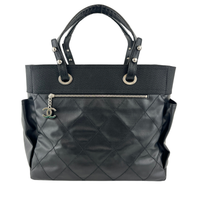 Large Paris Biarritz Tote in Black