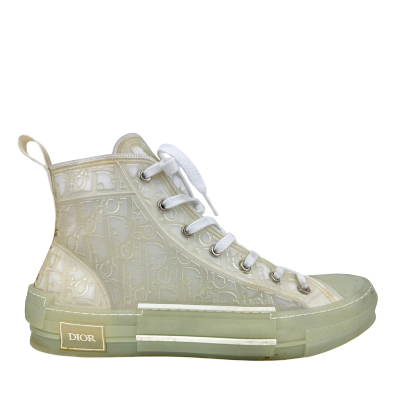 3D Oblique Transparency B23 High Cut Sneakers Size 45&nbsp;