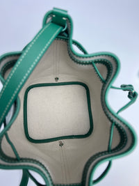 Green Goyardine Petit Flot Bucket Bag