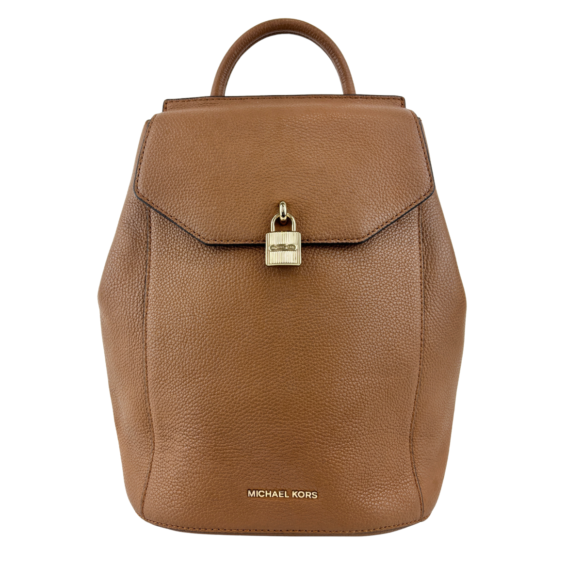 Michael Kors Mercer Backpack – Acorn Brown Pebbled Leather – Glampot