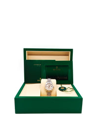 Rolex Datejust 28 Silver Diamond IX 279174