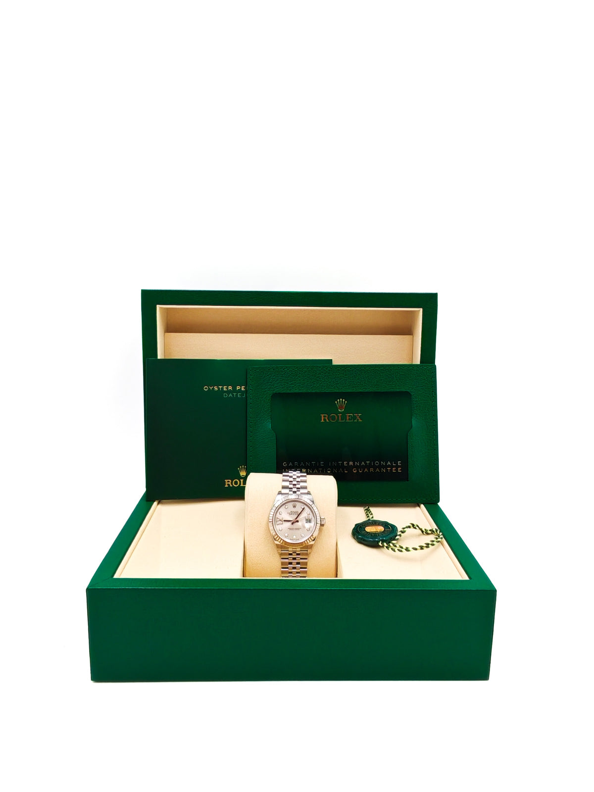 Rolex Datejust 28 Silver Diamond IX 279174