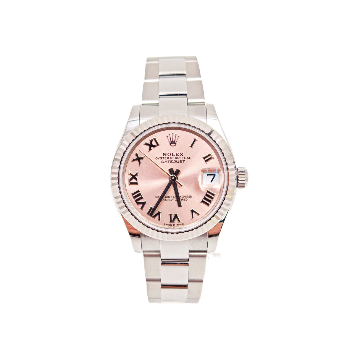 Rolex Datejust 31 Pink Roman